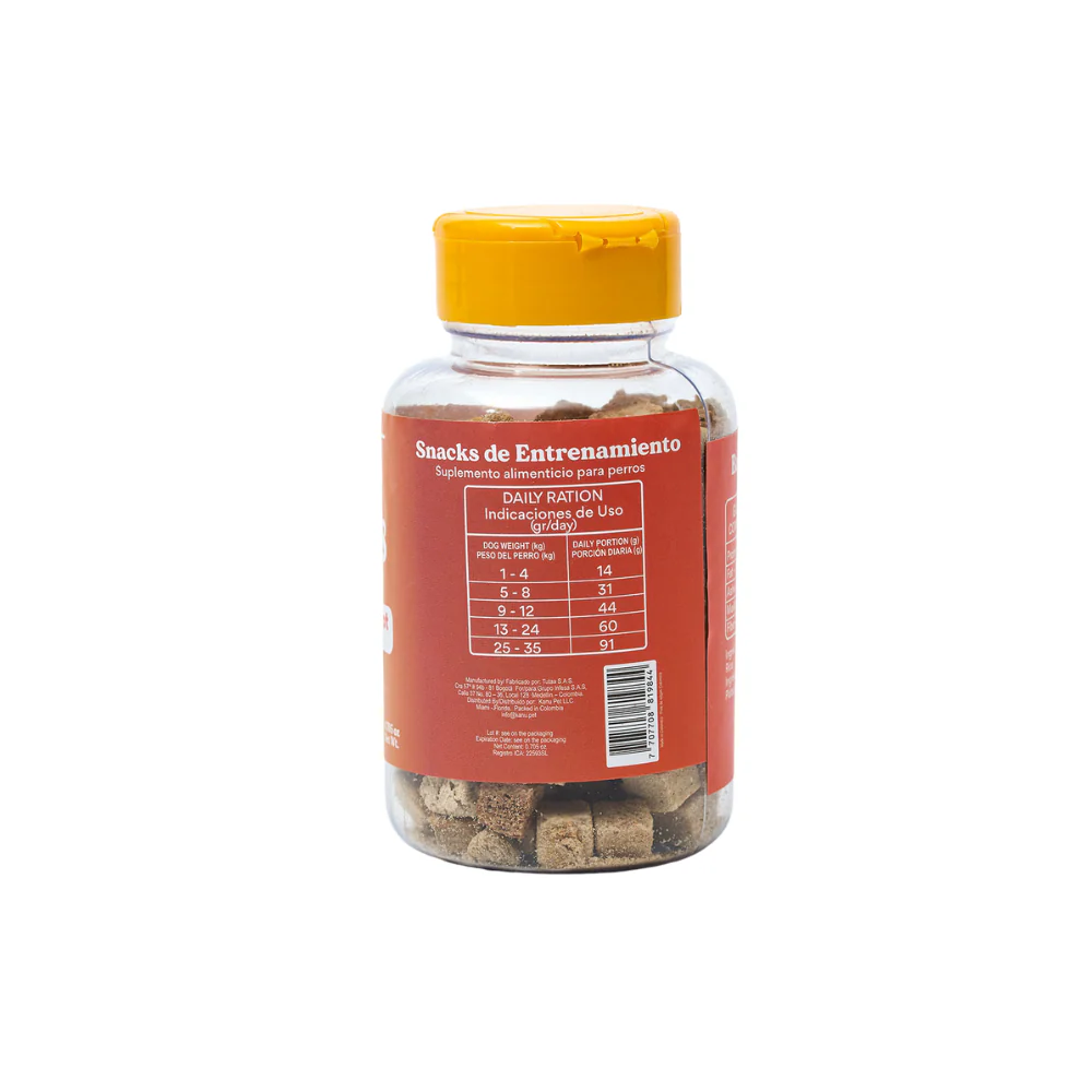 Kanu Pet Tasty Cubes de Zanahoria Liofilizada para Perros, 20 g - Snack Natural, Bajo en Calorías, Ideal para Entrenar y Recompensar a tu Mascota - Imagen 2
