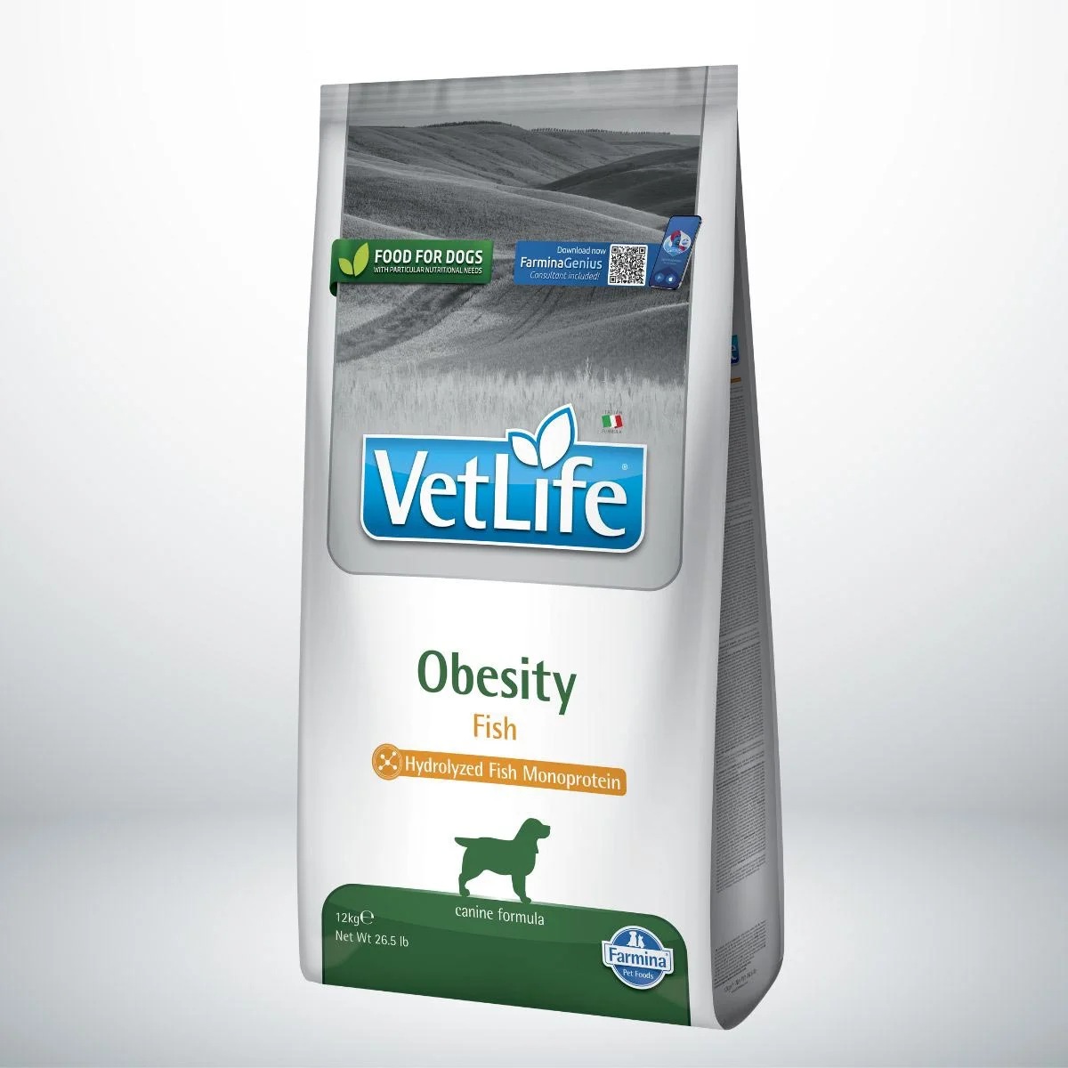 Farmina Vet Life Obesity Fish | Pienso Perros 12Kg