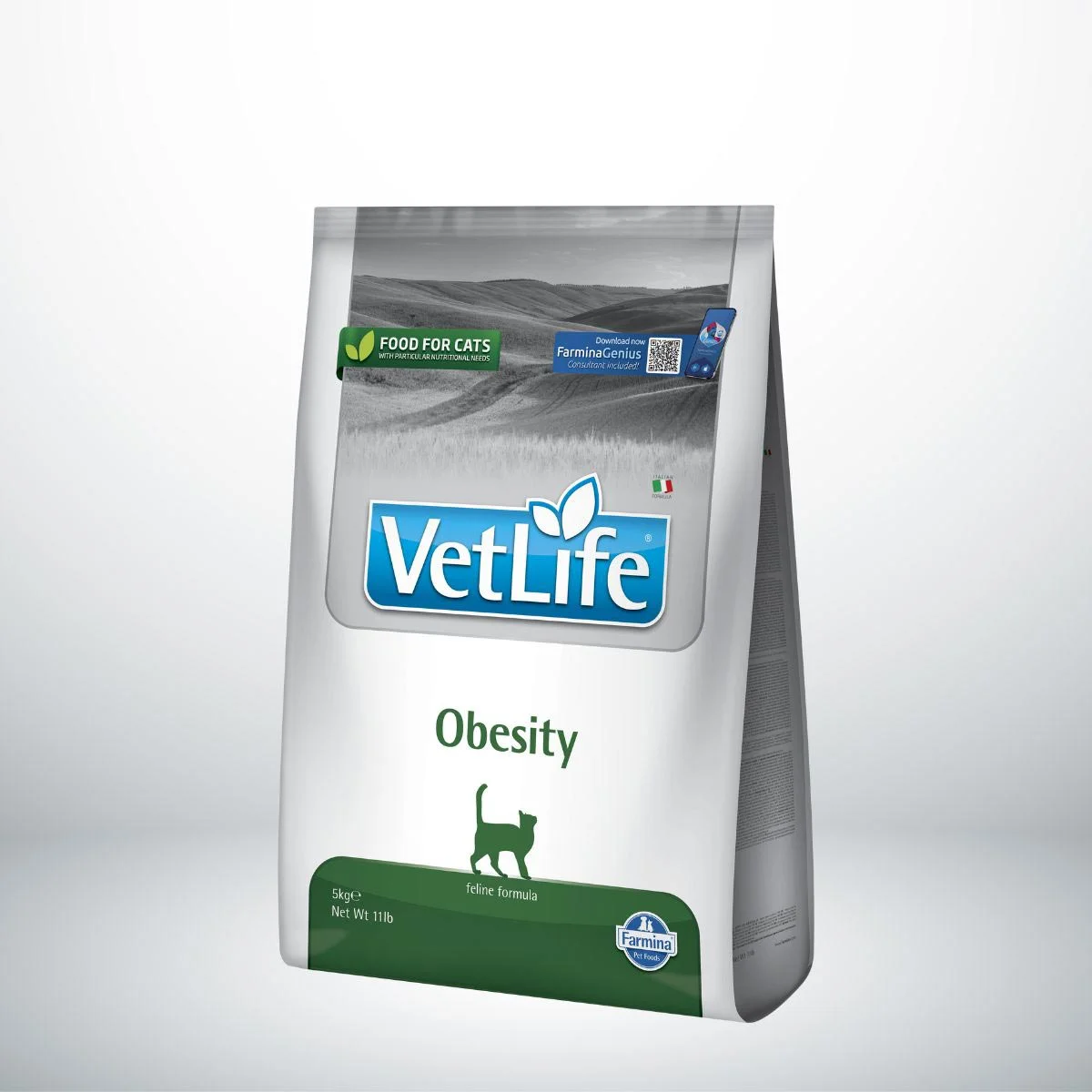 Farmina Vet Life Obesity | Pienso para gatos 5Kg