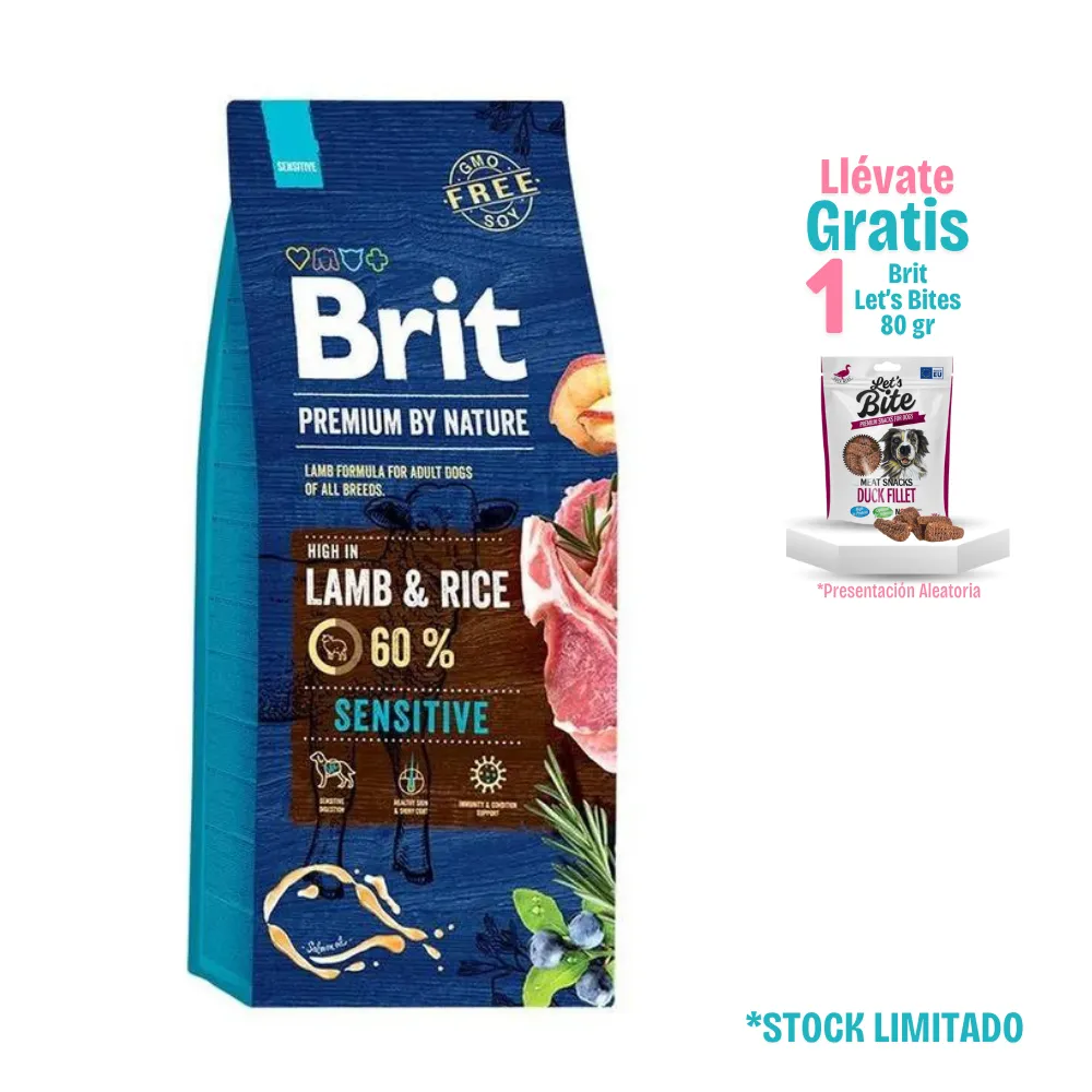 Brit Sensitive Lamb 15 kg