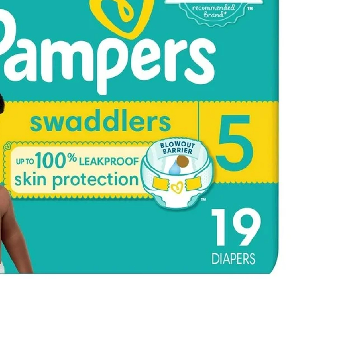 Pañales Pampers Swaddlers Active Baby Talla 5 19pz - Imagen 2