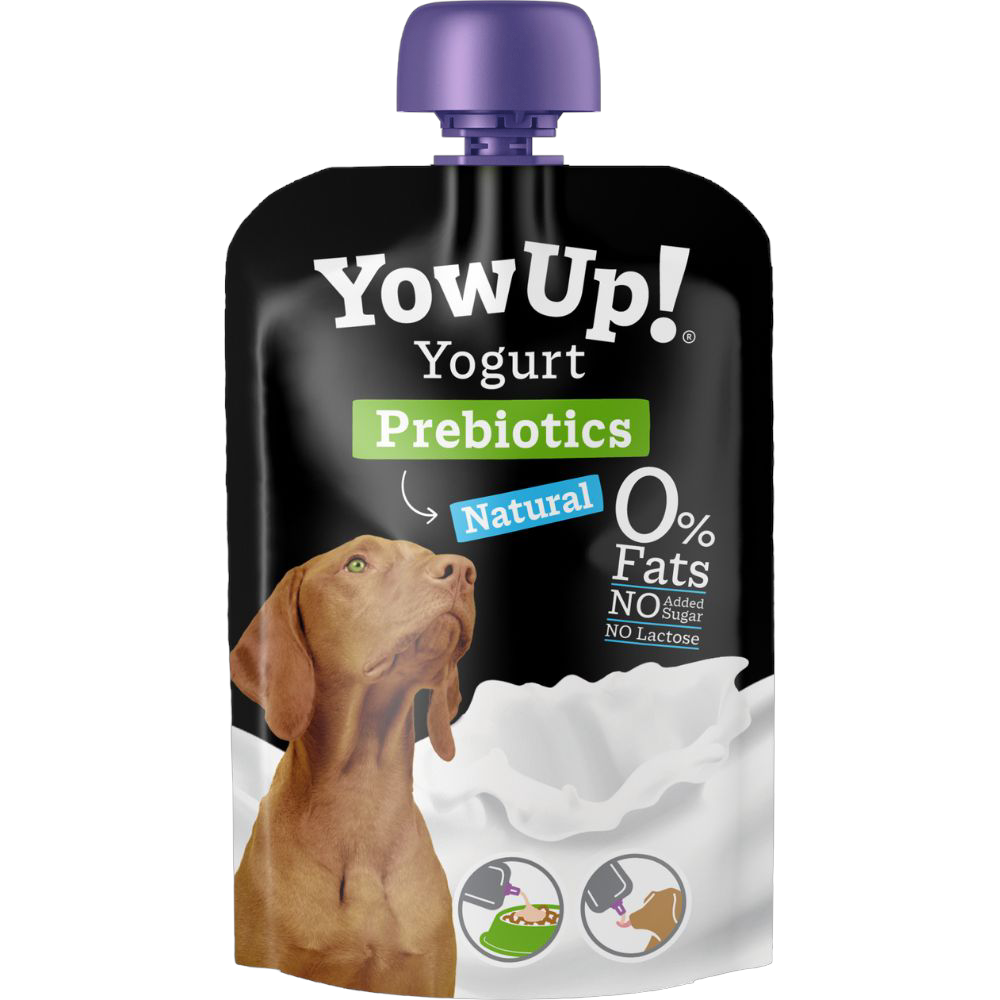 Yogurt Natural con Prebióticos YowUp! para perro 115g